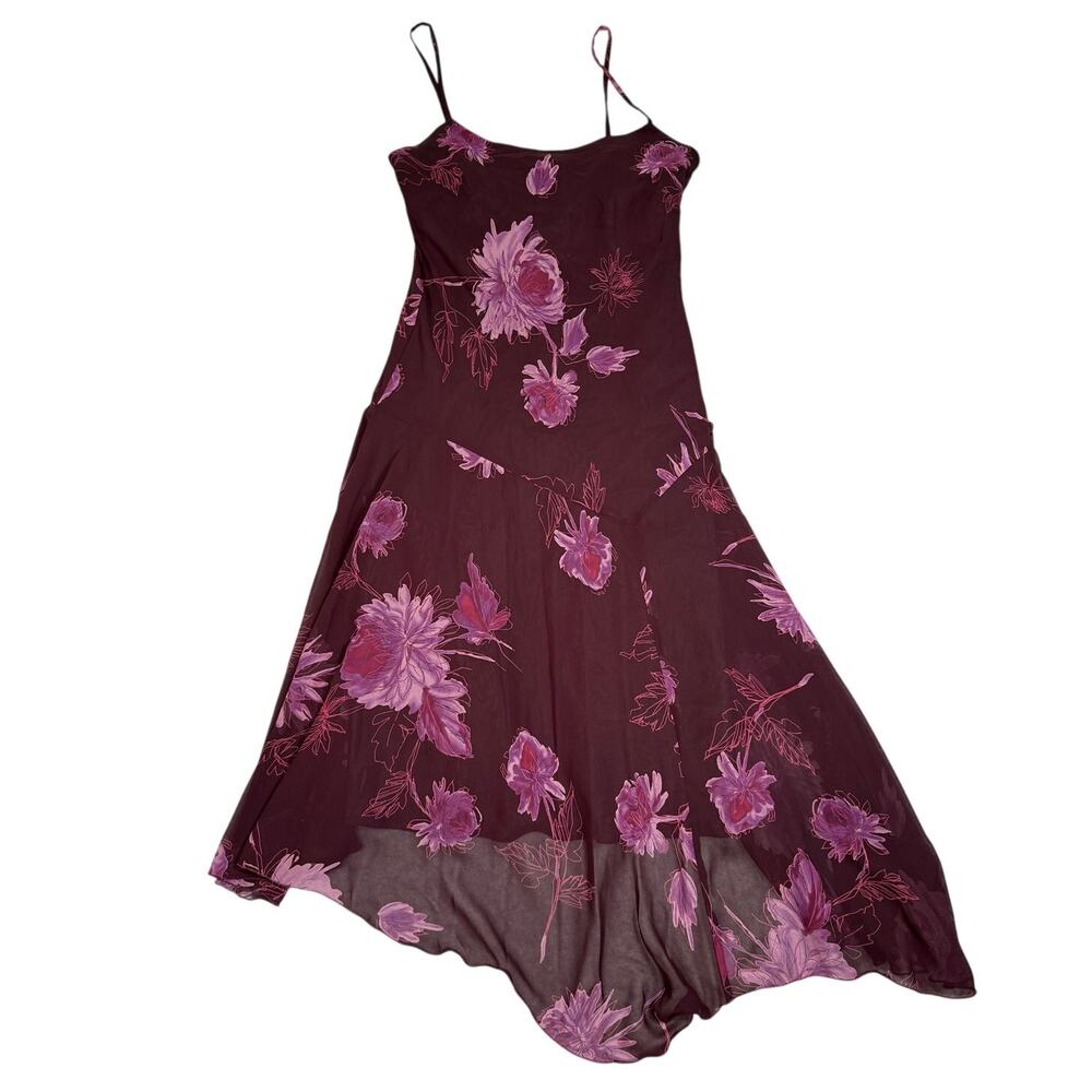Vintage Jones Wear Womens Size 6 Floral Flowy Dress